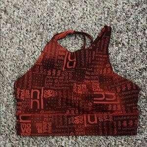 NWOT lululemon work out top